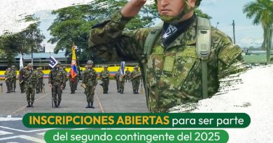 En la Administración Departamental nos unimos a la convocatoria de las Fuerzas Militares