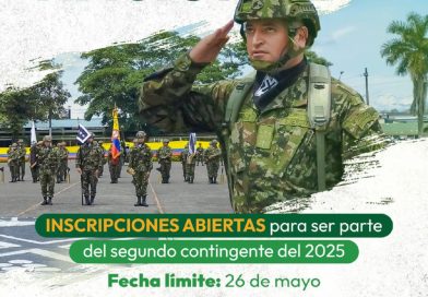 En la Administración Departamental nos unimos a la convocatoria de las Fuerzas Militares